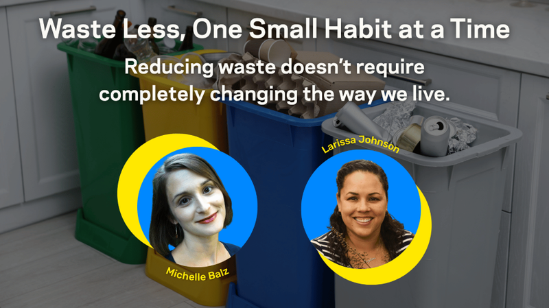 Waste Less Blog Banner Image
