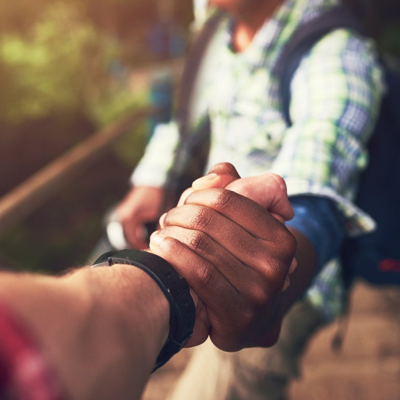 hands hike photo